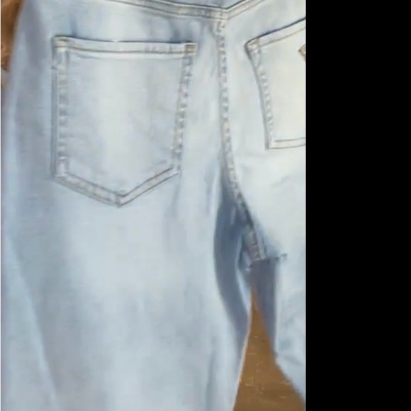 Guess Sky Blue High Rise Women's Jeans - Picture 3 of 5